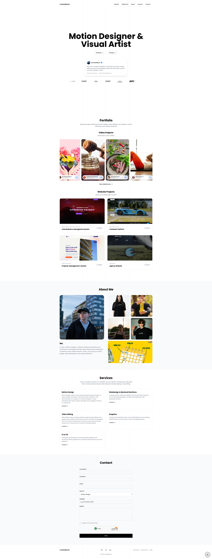 Portfolio Website